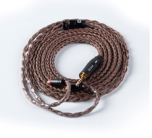 KB Ear 16 core pure copper cable With 2.5/3.5/4.4 Earphone Cable