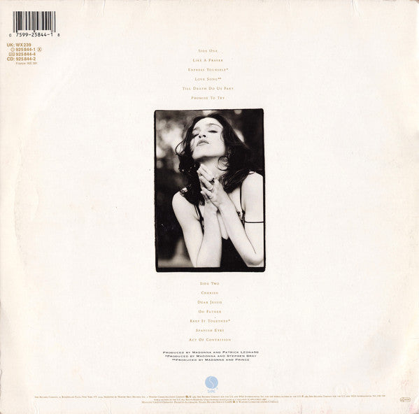 Madonna Like A Prayer (Used) (Mint Condition)