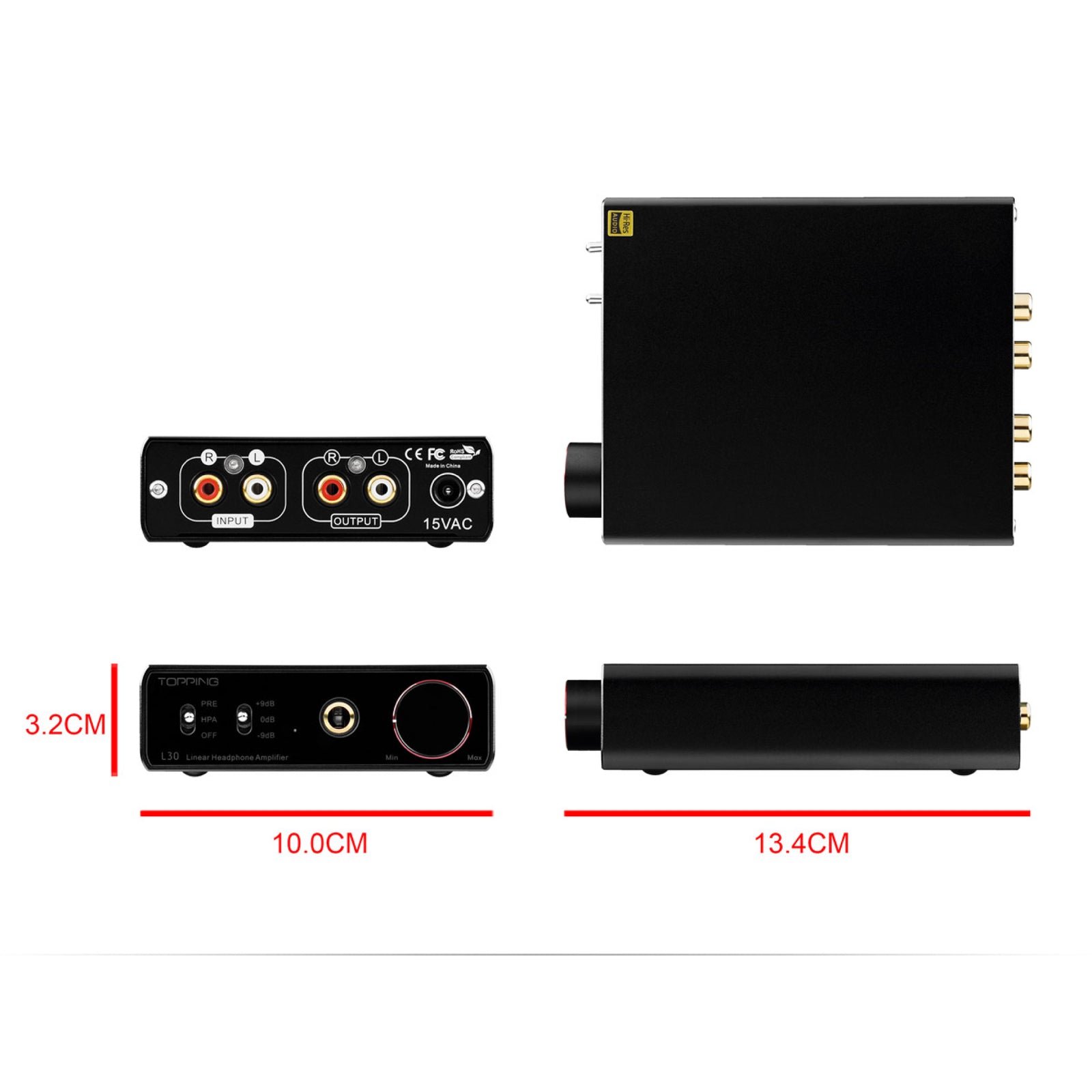 TOPPING L30 Headphone Amplifier