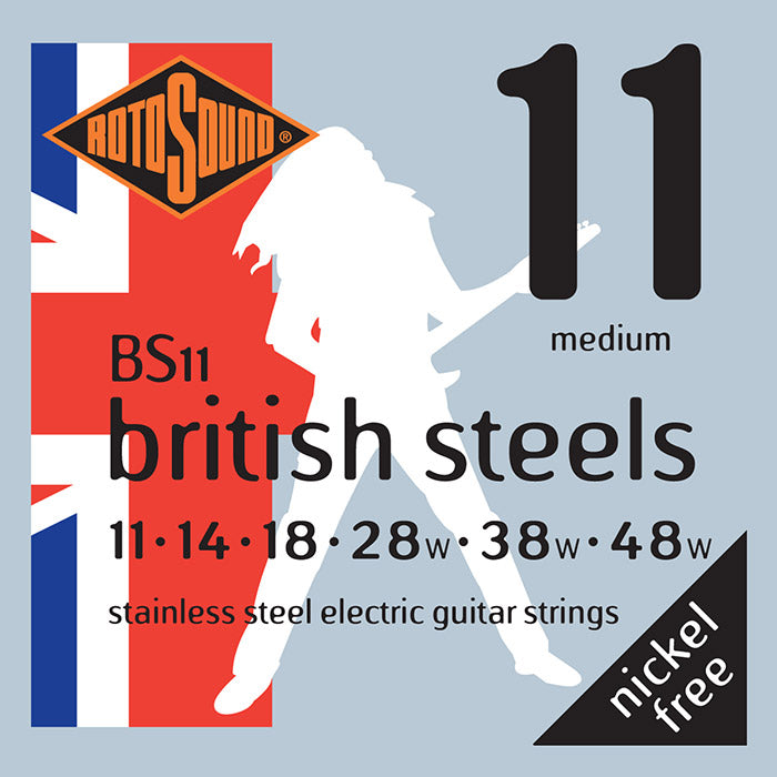 Rotosound Music Strings- British Steels Electric Guitar Strings