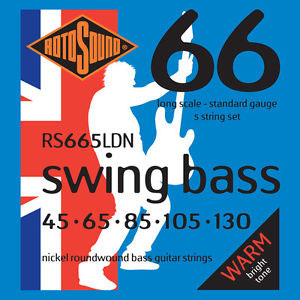 Rotosound Music Strings- Swing Bass 66 Bass Guitar Strings