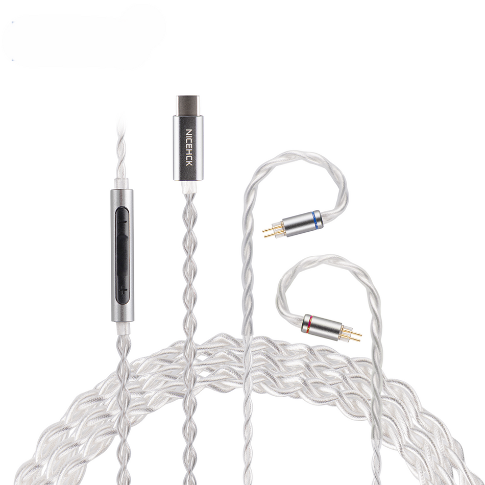 NiceHCK SP4 2 PIN USB TYPE C IEM Cable