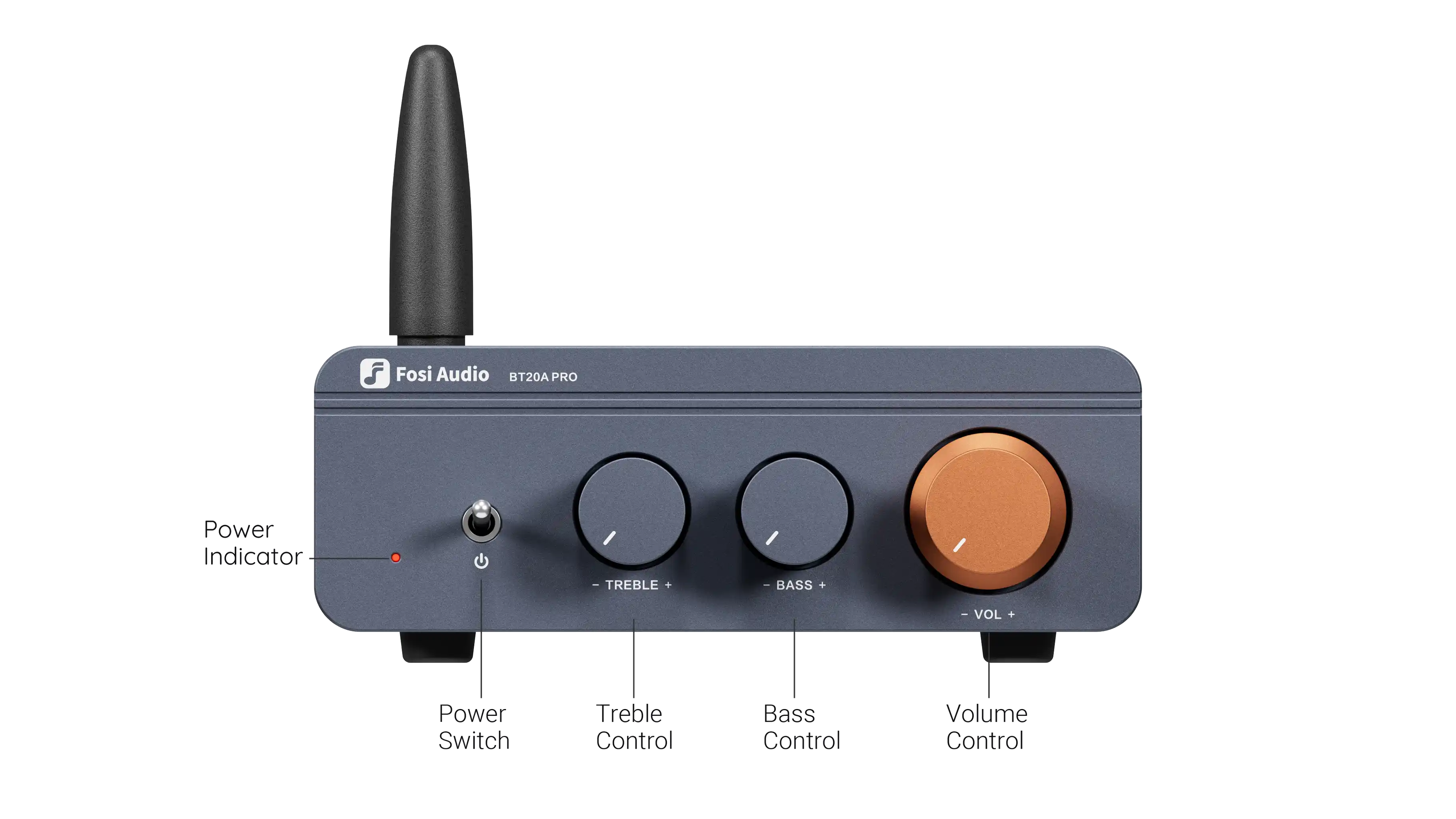 Fosi Audio BT20A PRO Bluetooth Amplifier