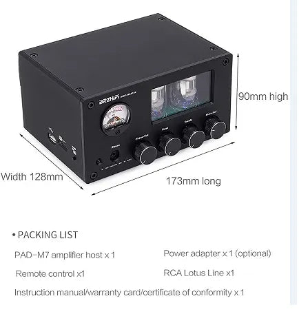 BRZHIFI Class D Amplifier PAD-M7