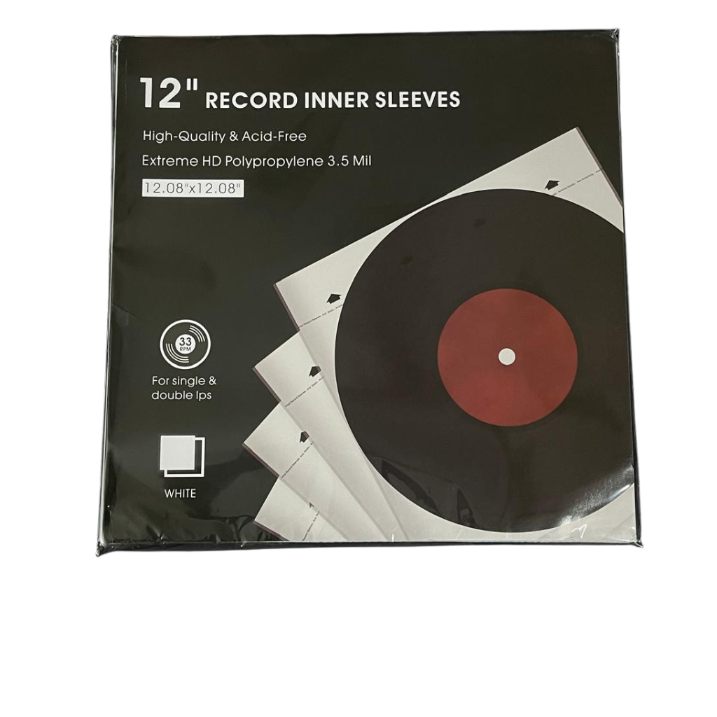 HDPE 12" Vinyl Record Inner Sleeve (pack of 50)