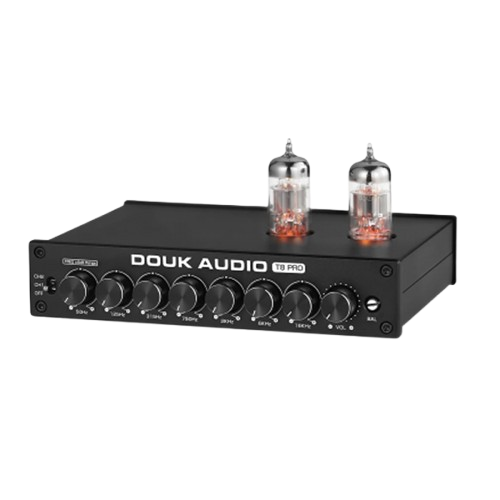 Douk Audio T8PRO 2-Channel Tube Equalizer Pre-Amplifier