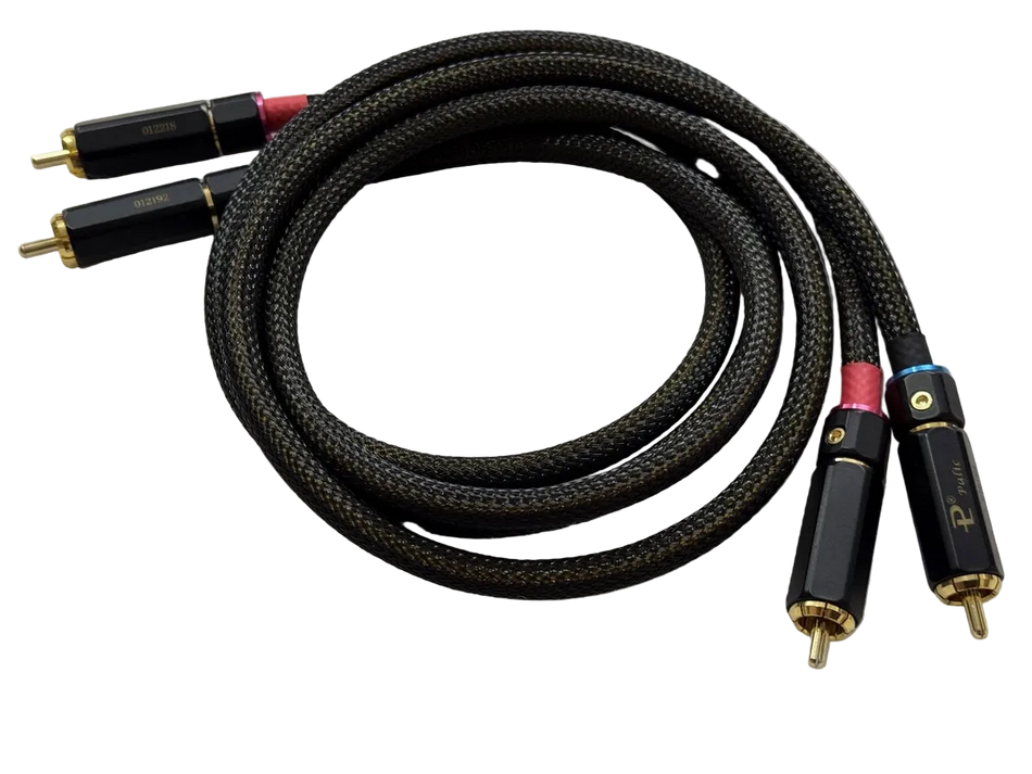 Audio Phonic AP-C6N HiFi RCA to RCA Stereo Interconnect Cable 1M