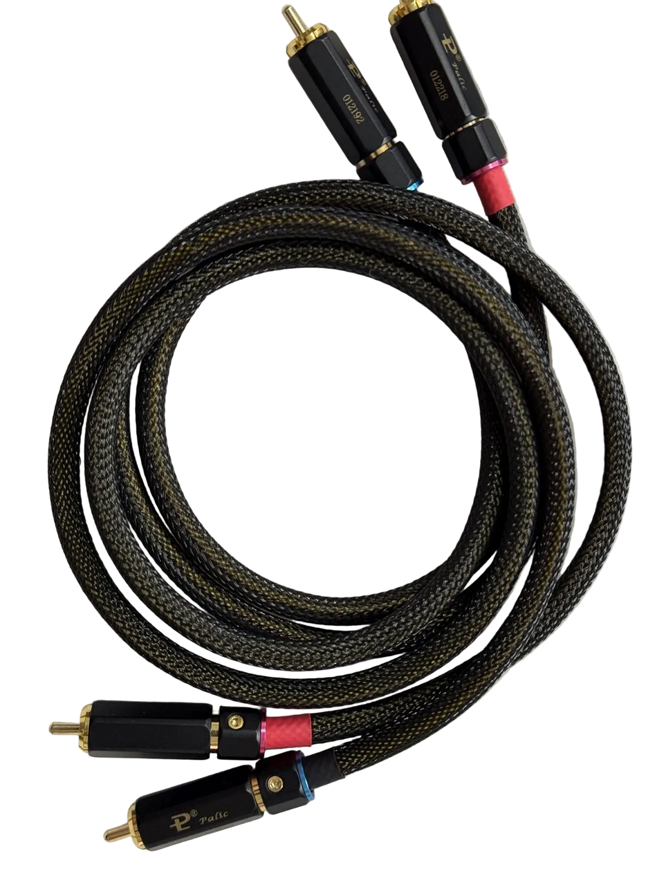 Audio Phonic AP-C6N HiFi RCA to RCA Stereo Interconnect Cable 1M