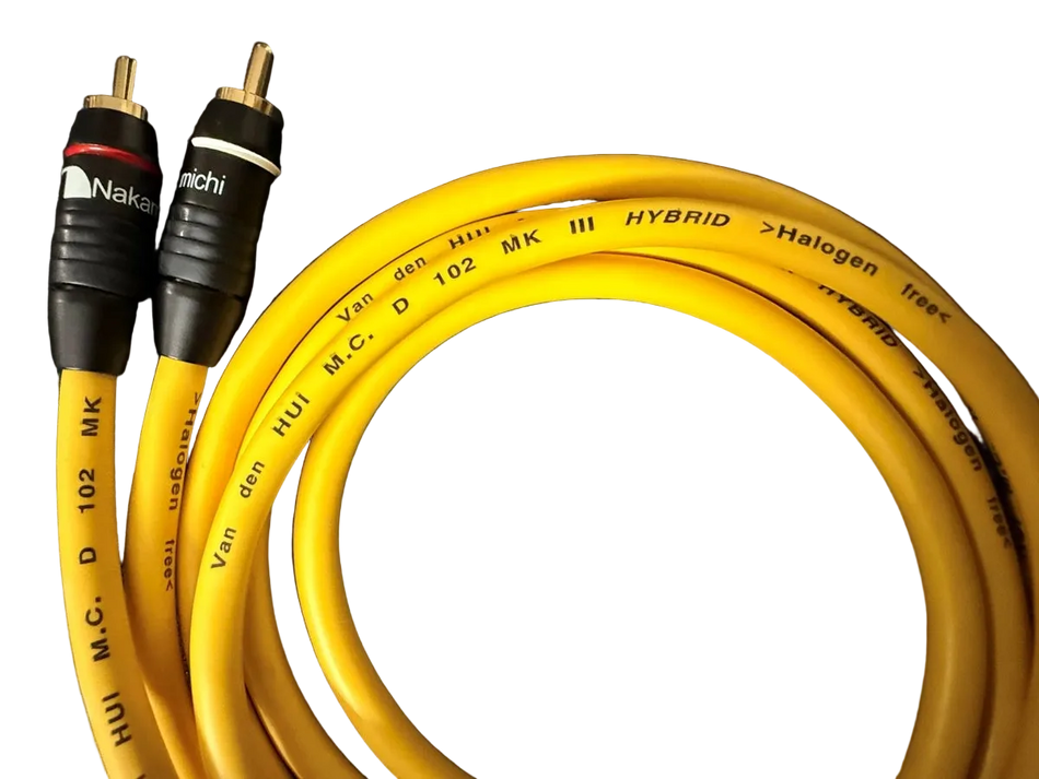 Audio Phonic AP-VD6N HiFi RCA to RCA Stereo Interconnect Cable 1M
