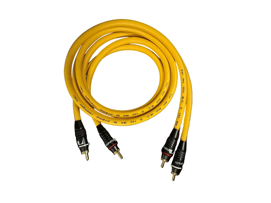 Audio Phonic AP-VD6N HiFi RCA to RCA Stereo Interconnect Cable 1M