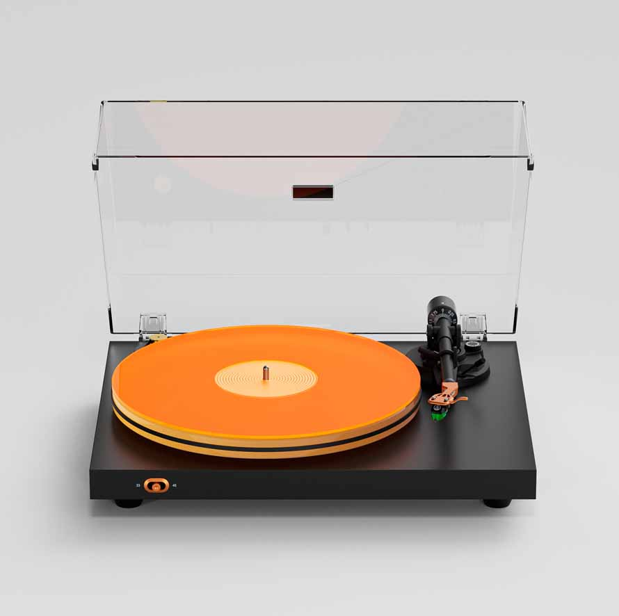 Fosi Audio Luna3 Turntable Vinyl Player