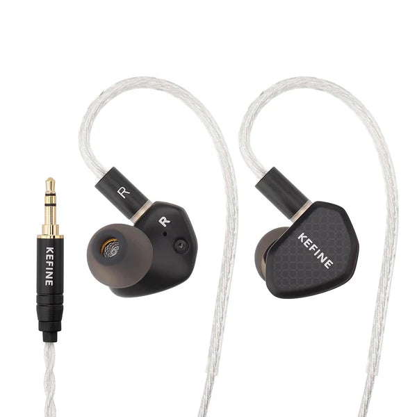 Kefine Klean 10mm DLC Diaphragm Dynamic Driver HiFi In Ear Monitors