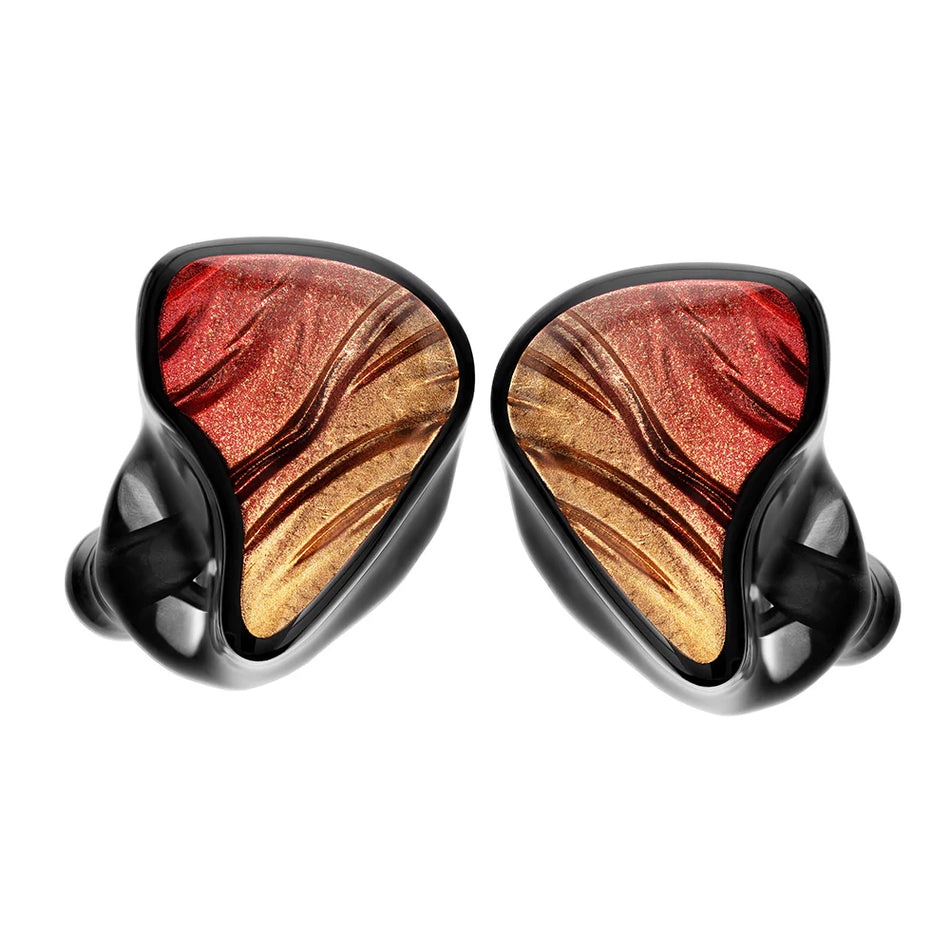 Kinera Celest IgniteX Beast 1 DD+1 BA Hybrid Dual Driver In Ear Monitors - Golden Red Kuno (Open Box)