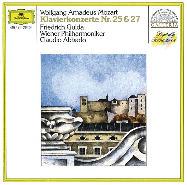 Wolfgang Amadeus Mozart, Friedrich Gulda, Wiener Philharmoniker, Claudio Abbado – Klavierkonzerte Nr. 25 &amp; 27 (Used) (Mint Condition)