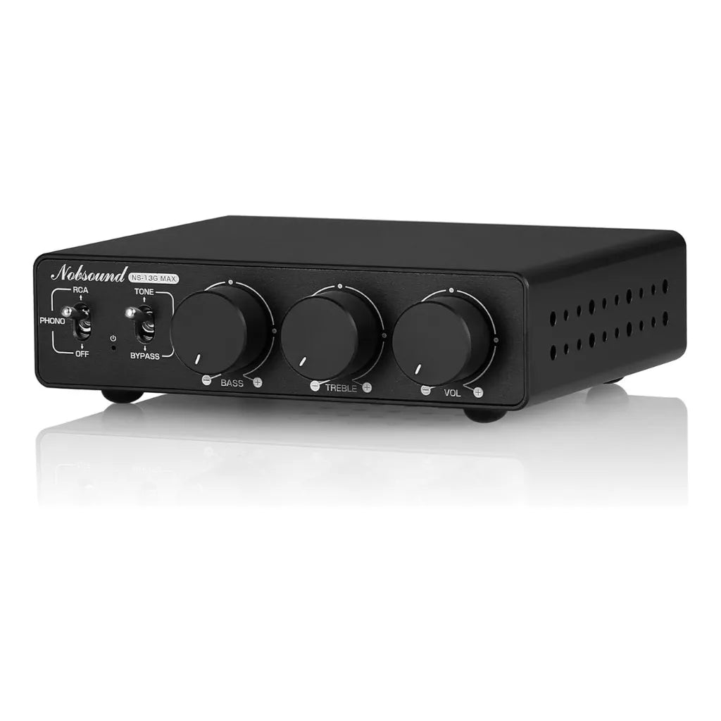 Douk Audio NS-13G MAX 300Wx2 Stereo Hi-Fi Class D Amplifier with Phono Input