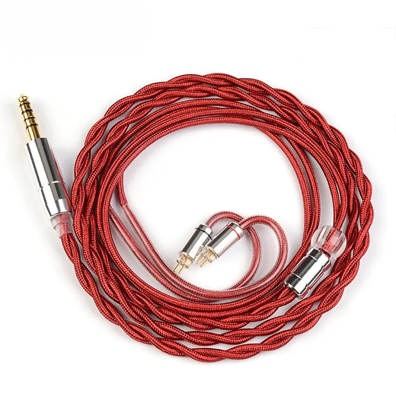 NICEHCK RedAg 4N Silver Cable