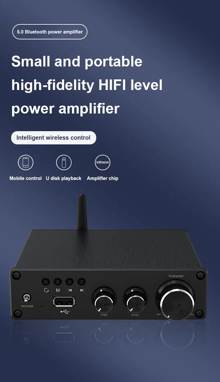 BRZHIFI Class D Amplifier PAD-C70