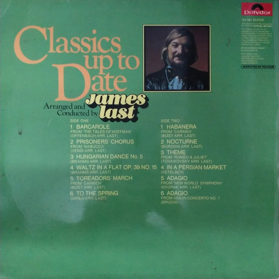 James Last - Classics Up To Date (Used) (Mint Condition) Vinyl