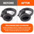 Wicked Cushions Earpads for Audio Technica ATH M50X