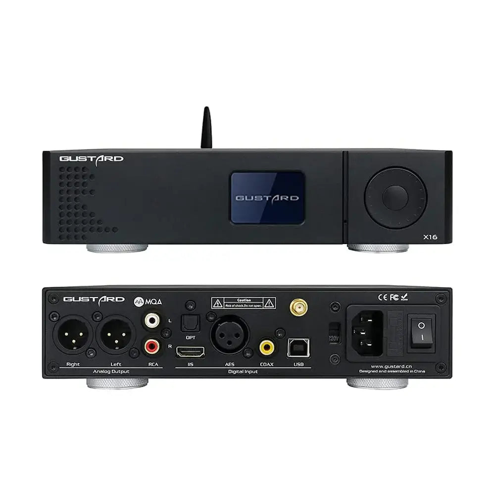 Gustard X16 MQA Balanced DAC | - Gears For Ears Gustard X16 MQA Balanced DAC | - Gears For Ears