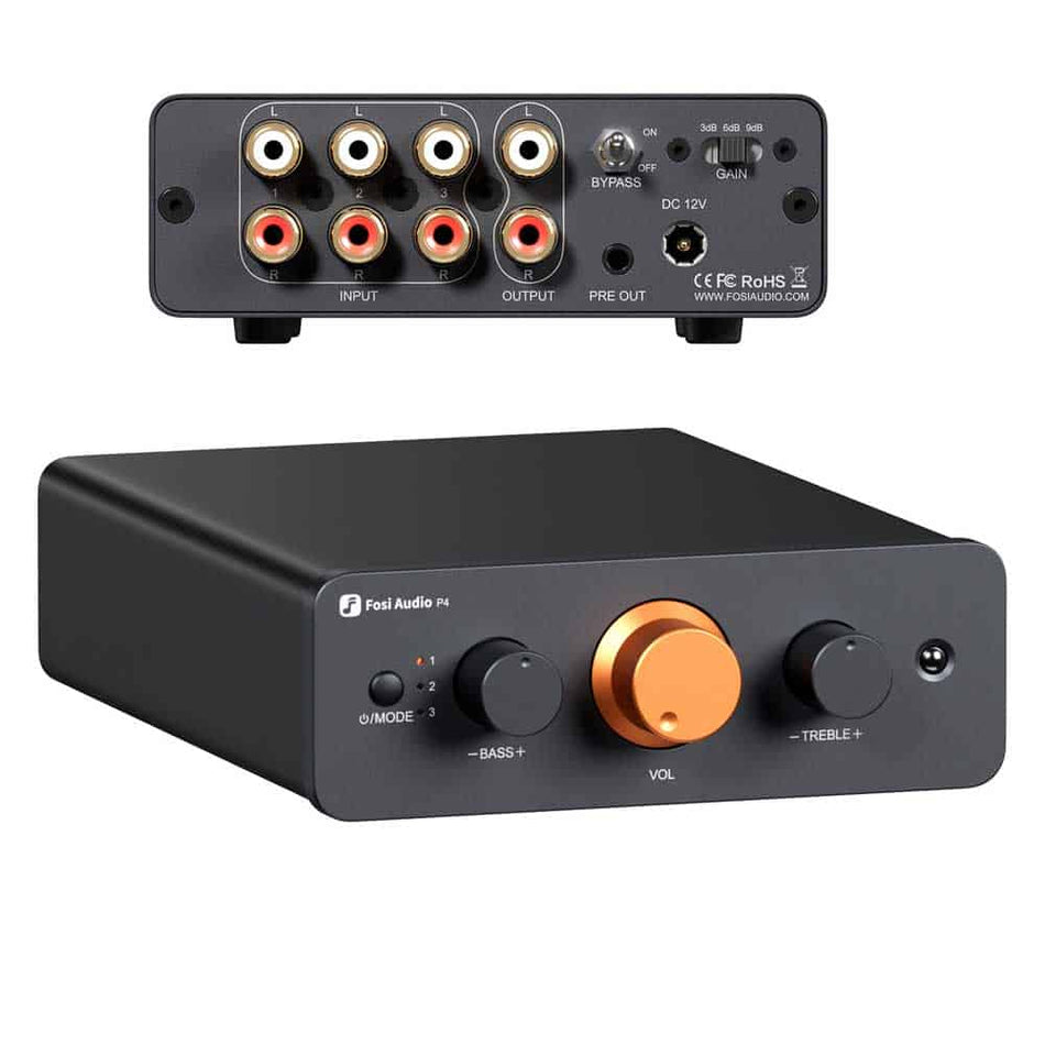 Fosi Audio P4 Pre-Amplifier