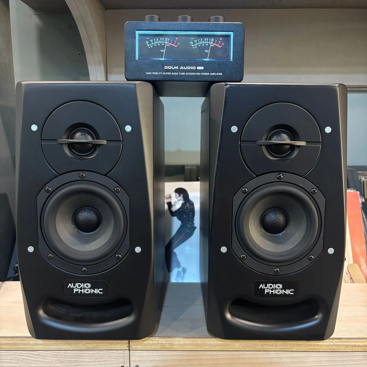 Audio Phonic Z50 Pro &amp; Douk Audio T6PRO Class D Tube Amplifier