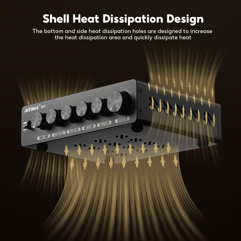 AIYIMA B07 Bluetooth Amplifier