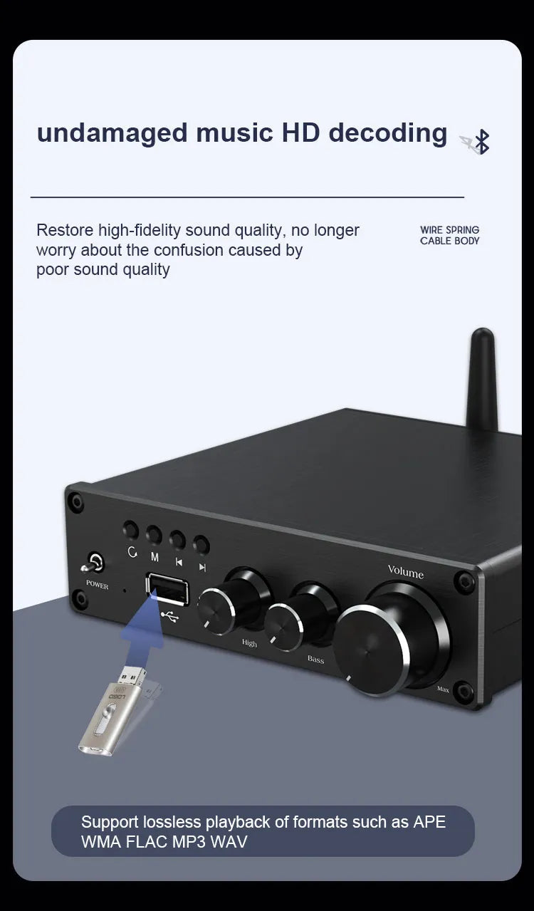 BRZHIFI Class D Amplifier PAD-C70