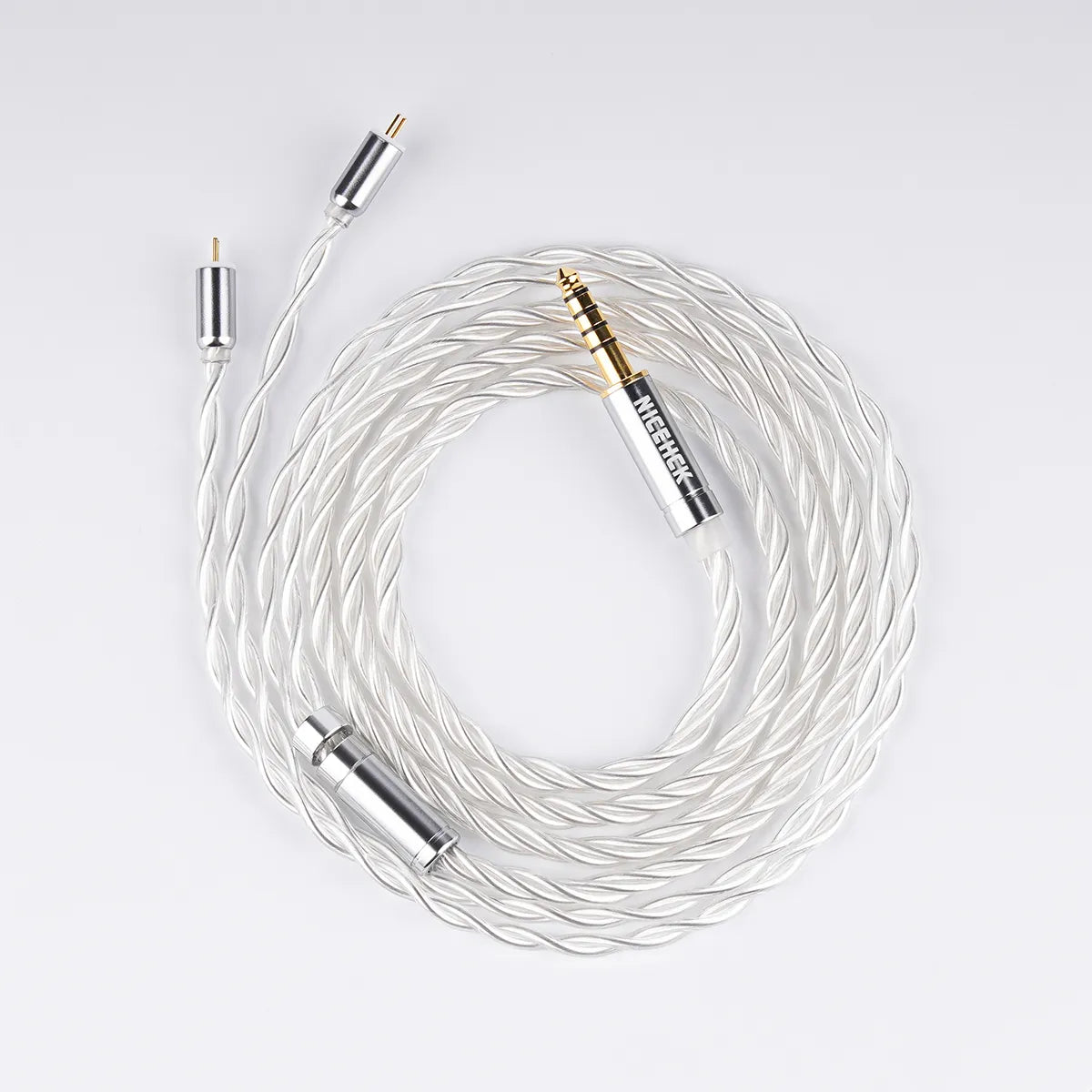 NICEHCK sHeart 4N OFC+4N Silver-plated HiFi In Ear Monitor Earphone Cable