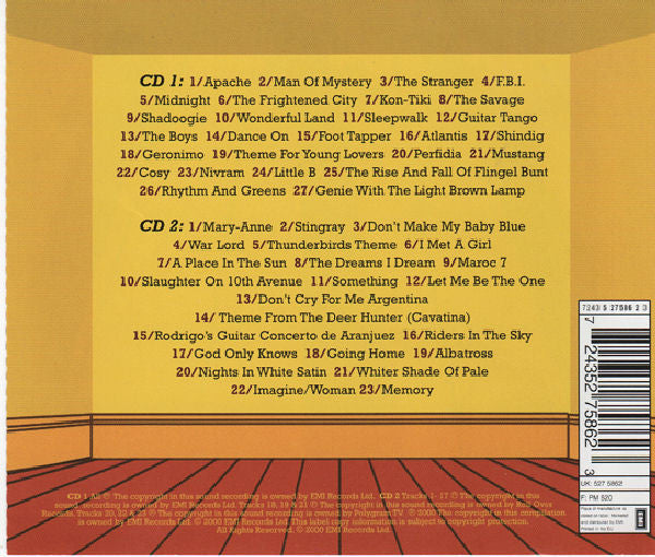 The Shadows – The Shadows 50 Golden Greats 2 Discs (Used) (Mint Condition) CD