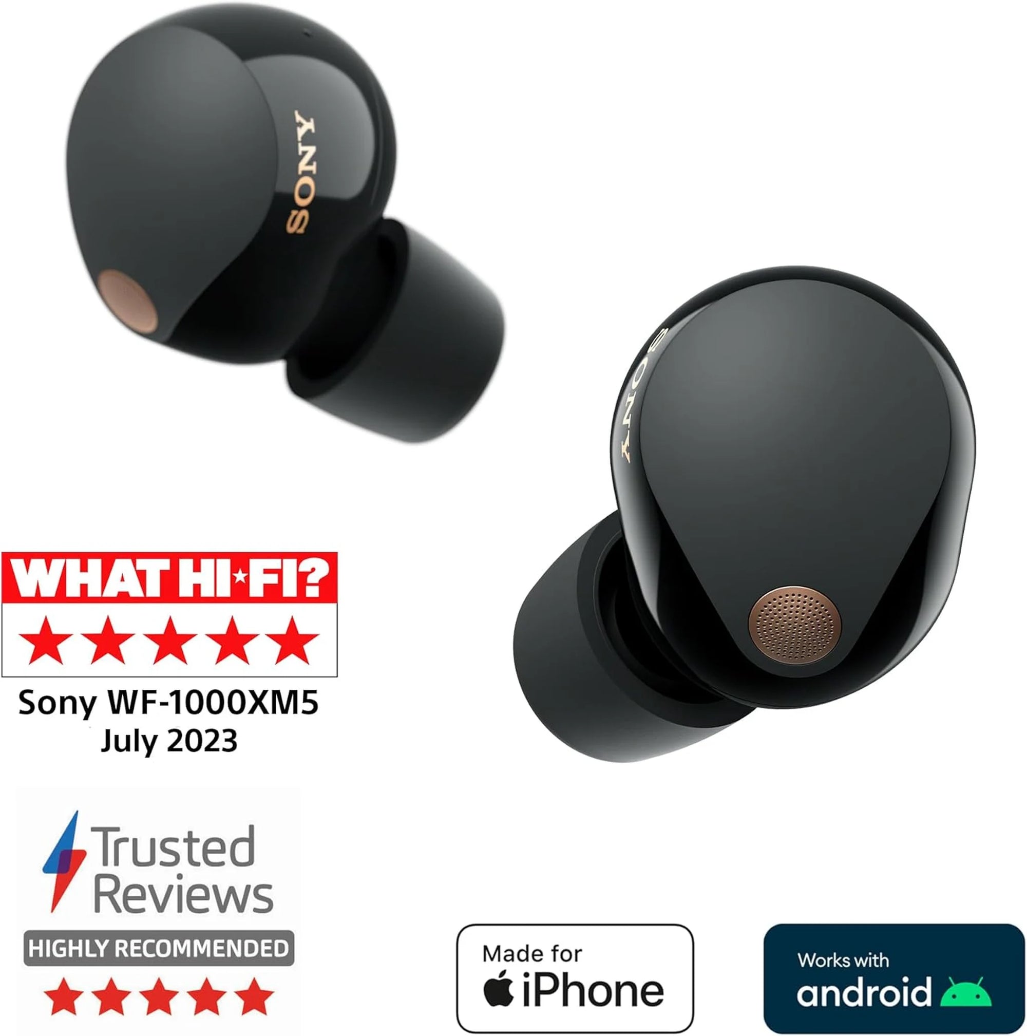 Sony WF 1000XM5 True Wireless Earbuds Gears For Ears