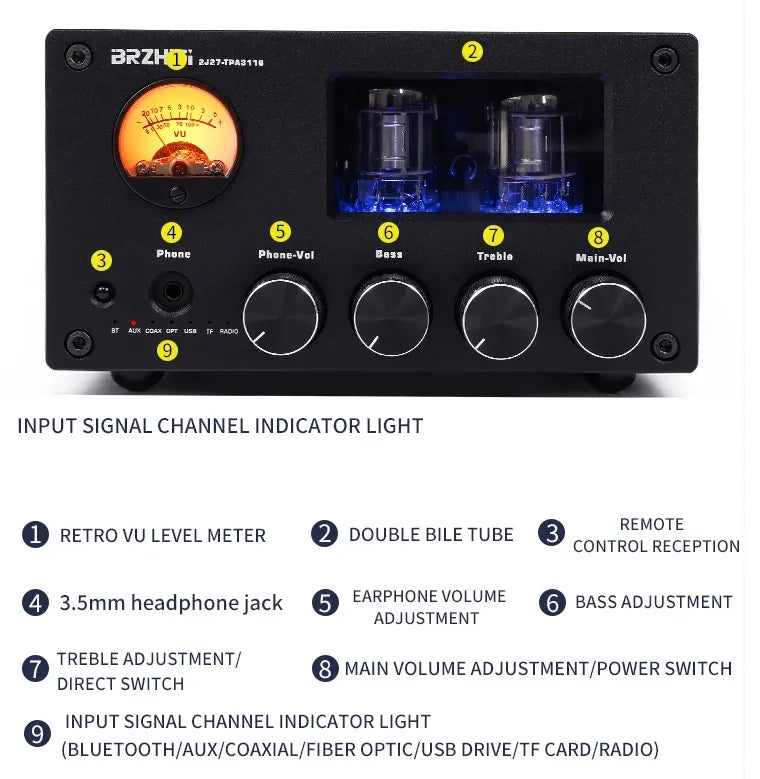 BRZHIFI Class D Amplifier PAD-M7