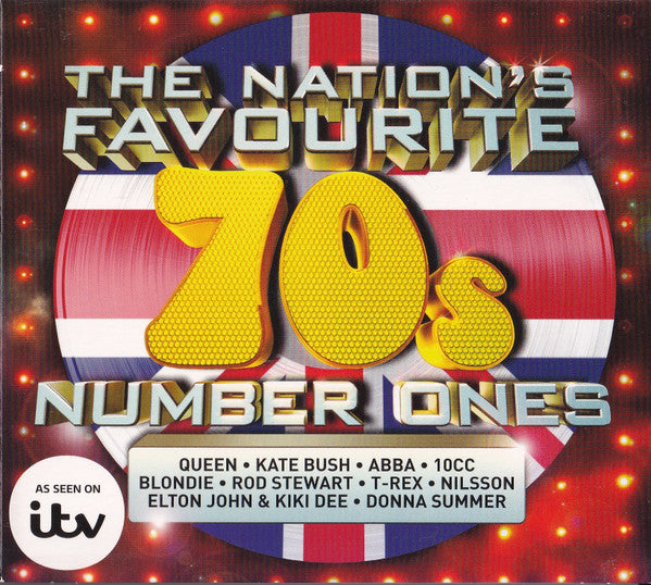 Various – The Nation's Favourite 70s Number Ones 3 Dics (Used) (Mint Condition) CD