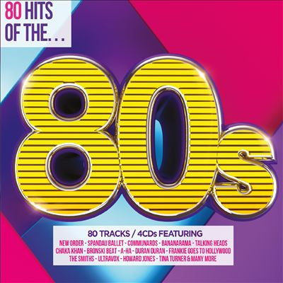 Various – 80 Hits of the... 80s  4 Discs (Used) (Condition) CD