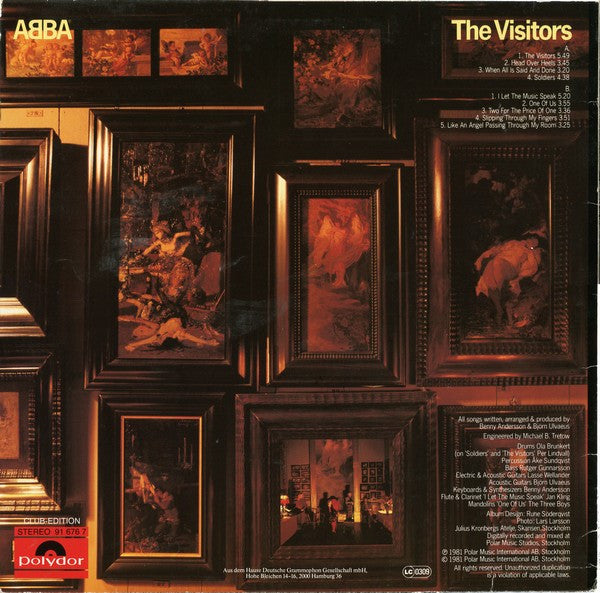 ABBA – The Visitors (Used) (Mint Condition)-Vinyl