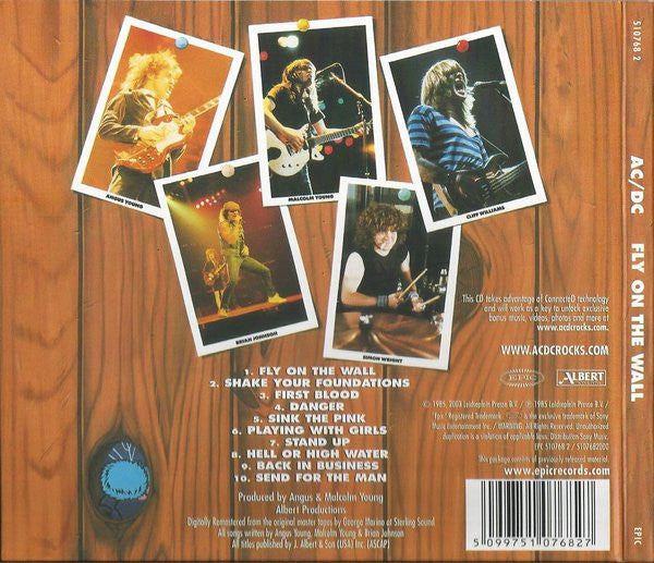 AC/DC – Fly On The Wall (Used) (Mint Condition) CD