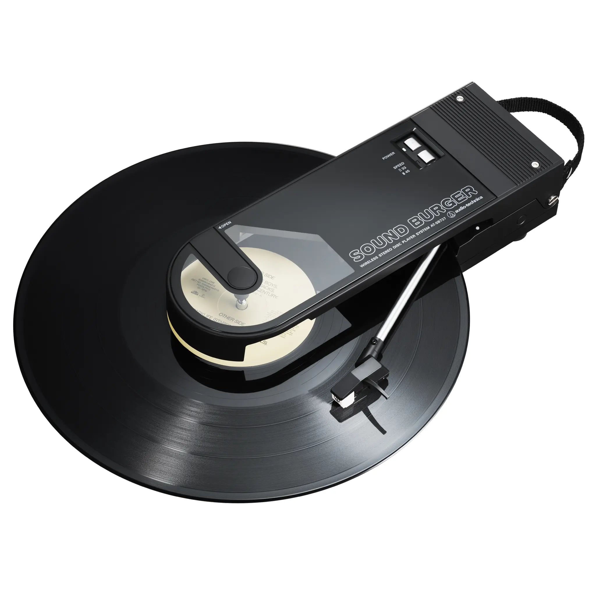 Audio technica wireless turntable and best sale speaker system