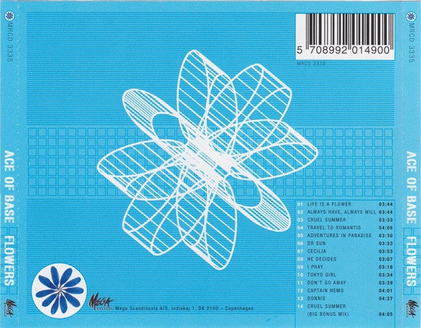 Ace Of Base – Flowers (Used) (Mint Condition) CD