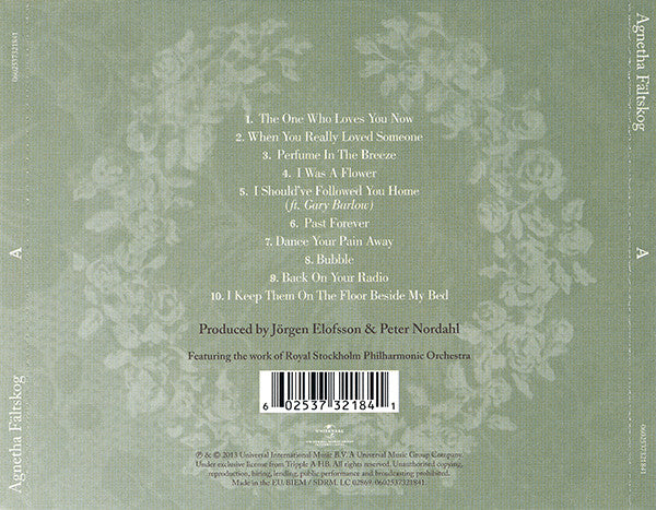 Agnetha Fältskog – A (Used) (Mint Condition) CD
