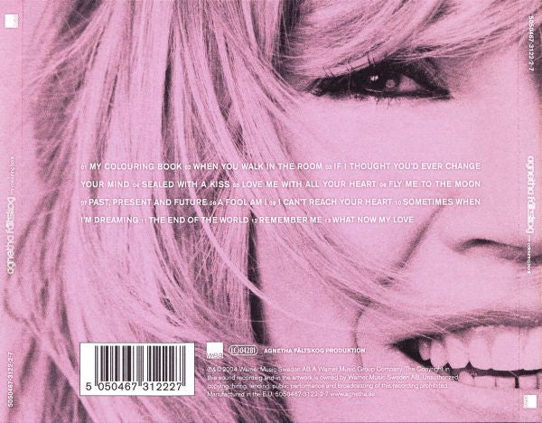 Agnetha Fältskog – My Colouring Book (Used) (Mint Condition) CD