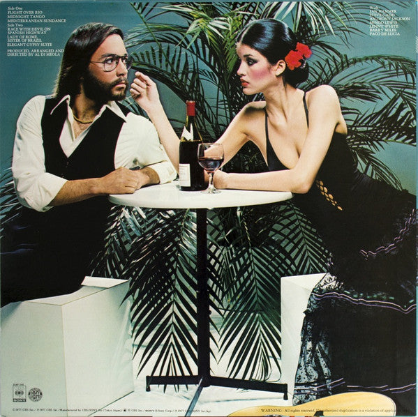 Al Di Meola – Elegant Gypsy (Used) (Mint Condition) Vinyl
