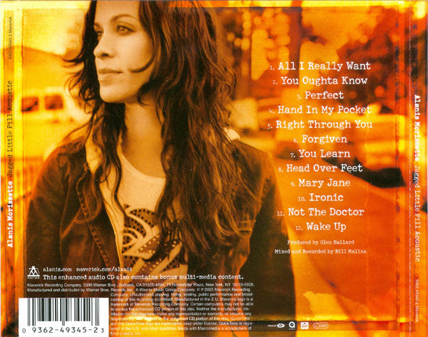 Alanis Morissette – Jagged Little Pill Acoustic (Used) (Mint Condition) CD