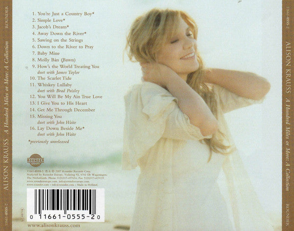 Alison Krauss - A Hundred Miles Or More: A Collection (Used) (Mint Condition) CD