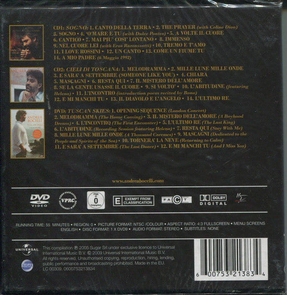 Andrea Bocelli - Special De Luxe Sound & Vision Edition (Used) (Mint Condition)