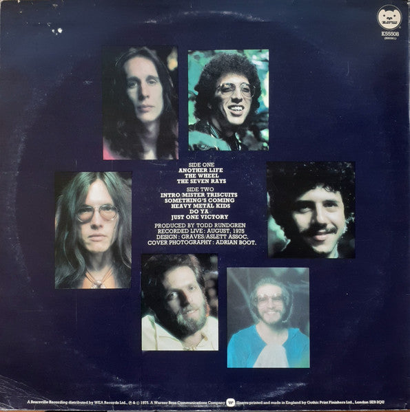 Another Live Todd Rundgren's Utopia (Used) (Mint Condition) Vinyl