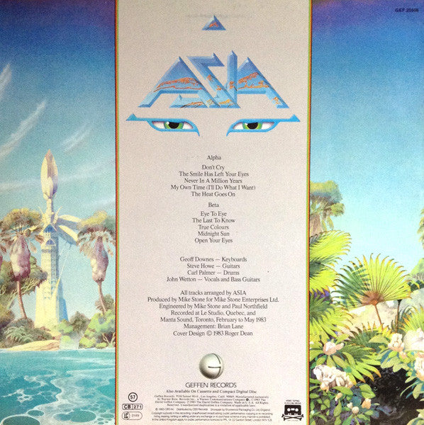 Asia (2) – Alpha (Used) (Mint Condition)