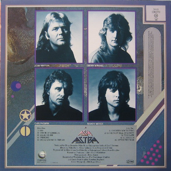 Asia (2) – Astra (Used) (Mint Condition) Vinyl