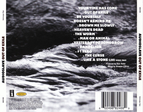 Audioslave – Out Of Exile (Used) (Mint Condition) CD