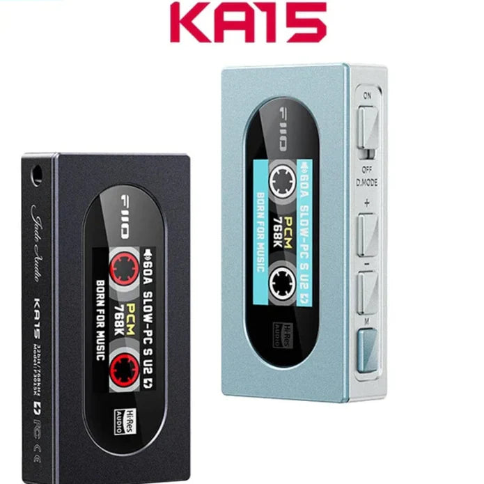 FiiO KA15 Black & Blue
