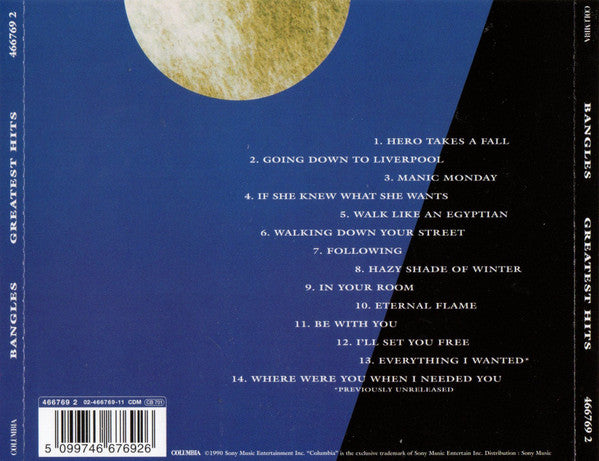 Bangles – Greatest Hits (Used) (Mint Condition) CD